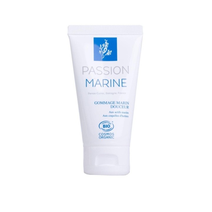 Gommage visage marin aux coquilles d’huîtres – 50 ml