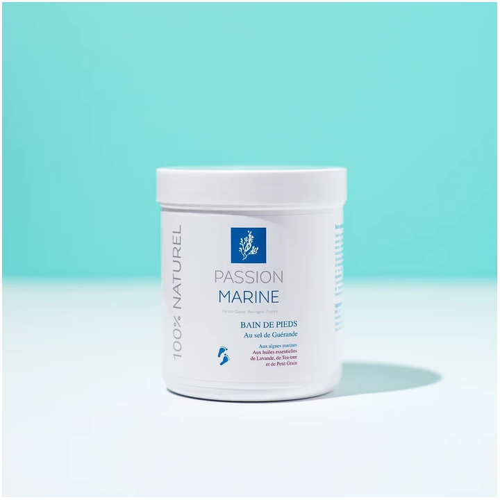 Bain de pieds au sel de Guérande et aux algues – 200 g