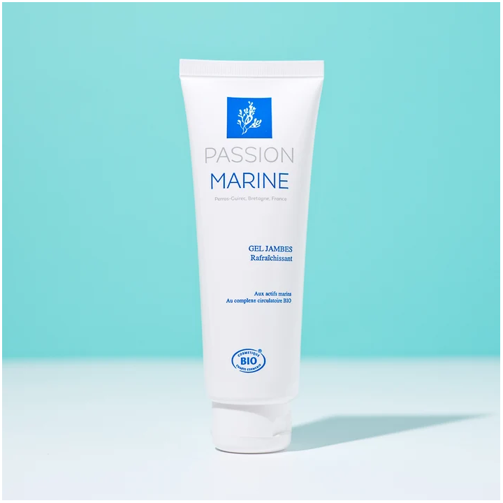 Gel jambes rafraîchissant aux actifs marins – 125 ml